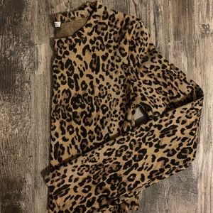zara cheetah print long sleeve